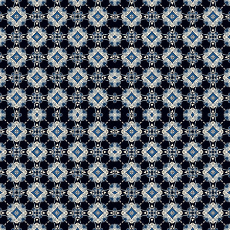 Seamless pattern with decorative ornament. For eg fabric, wallpaper, wall decorations.の写真素材