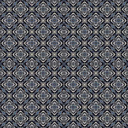 Seamless kaleidoscope pattern. Seamless kaleidoscope pattern for background.の写真素材