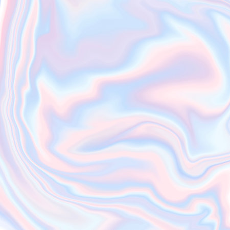 Holographic foil texture. Abstract background in blue and pink colors.の写真素材