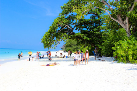 TACHAI ISLAND, PHANG-NGA of THAILANDのeditorial素材