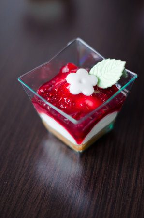 Strawberry Cheesecakeの写真素材