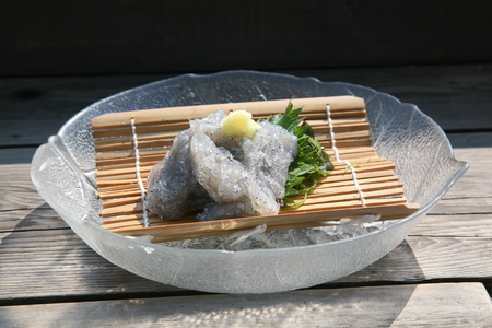 Japanese food "Shirasu"の写真素材