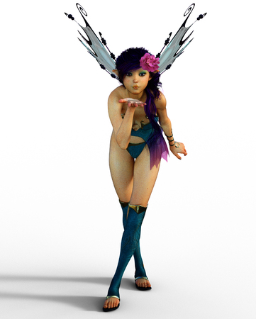 The little fairy for fantasy projectsの写真素材