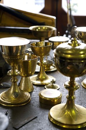 Golden Cupsの写真素材