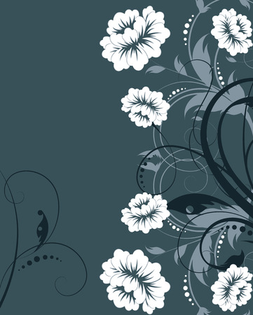 Abstract floral background. Suits well for designのイラスト素材