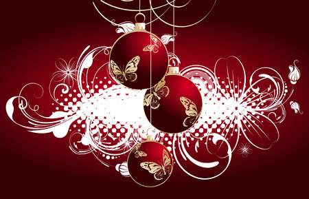 Christmas abstraction. Vector illustration for designのイラスト素材