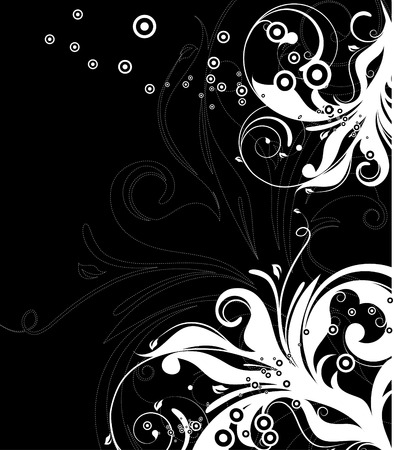 abstract floral background for design.のイラスト素材