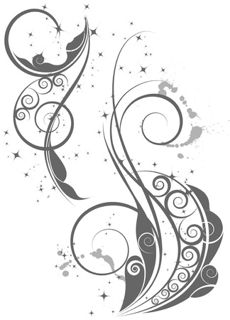 Abstract floral background for design.のイラスト素材