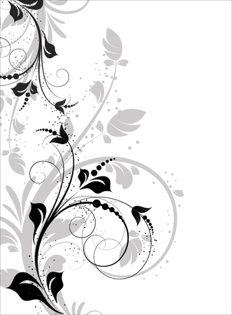 Abstract floral background for design.のイラスト素材