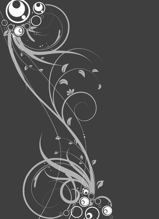 Abstract floral background for design.のイラスト素材