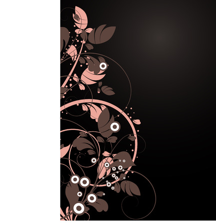 Abstract flroal background for designのイラスト素材