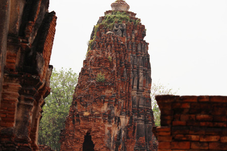 Ayutthaya temple of Thailandの写真素材