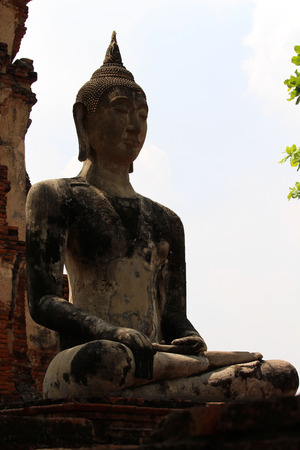 Ayutthaya temple of Thailandの写真素材