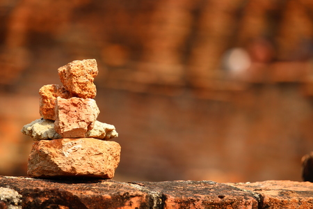 Red Brick History of Thailandの写真素材