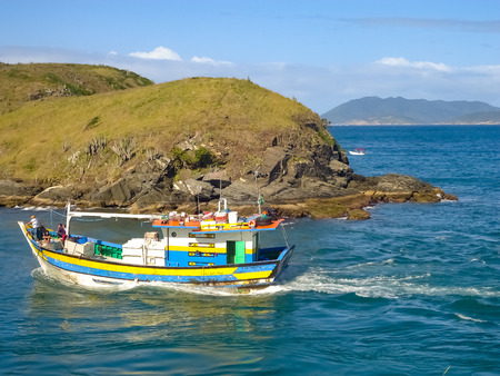 Beaches of Praia do Forte, Cabo Frio, Brazilのeditorial素材