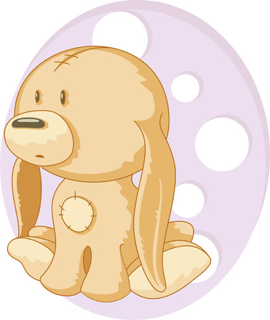 Toy Dog. Isolated on white. 8のイラスト素材