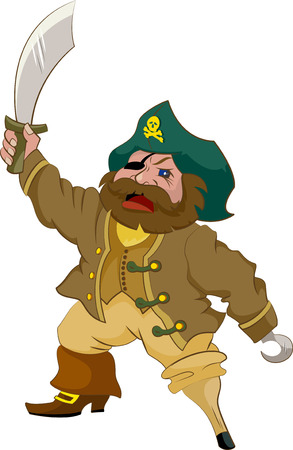 Pirate. EPS 8のイラスト素材