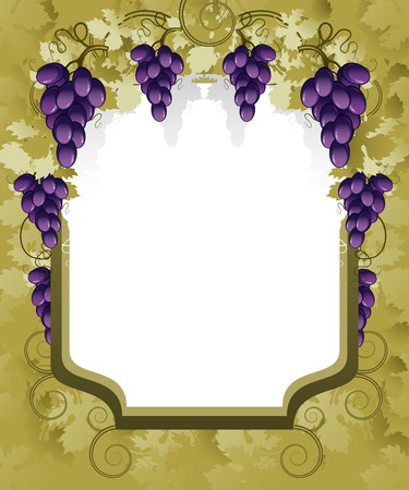 Grape Background. のイラスト素材