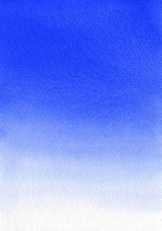Blue watercolor background gradientの写真素材