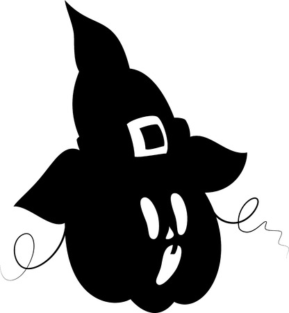 Halloween pumpkin on a white background. EPS 10のイラスト素材