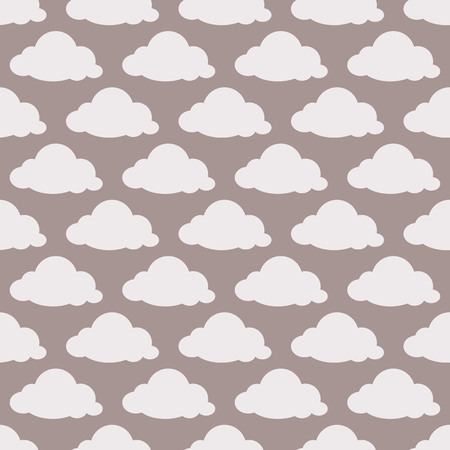 Beige seamless background with cloudsの写真素材