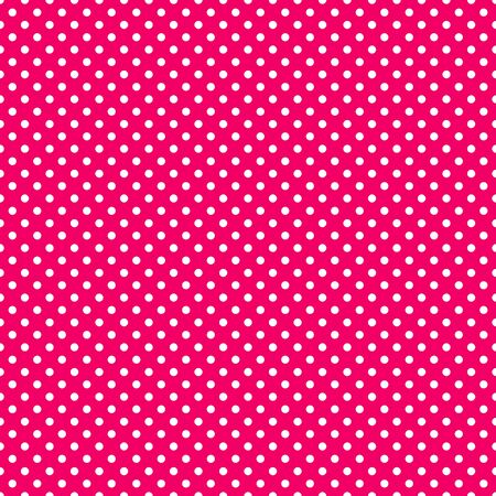 Pink and white polka dot seamless pattern. Only jpeg.の写真素材