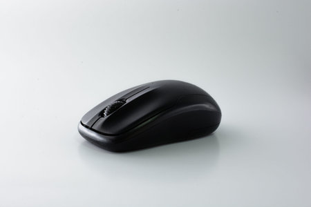 Is an electronic device using a computer mouse 