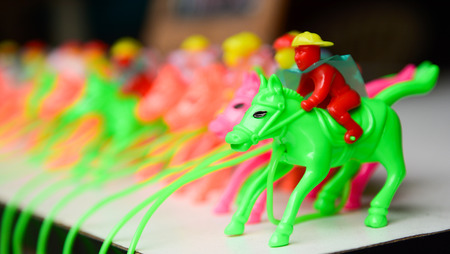 Toys horse  is Plasticの写真素材