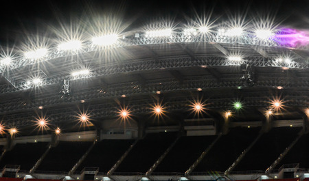 football field : May : at Rajamangala National Stadium Bangkok Thailandのeditorial素材