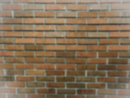 Blur brick wall background with vignette and classic, White  borderの写真素材