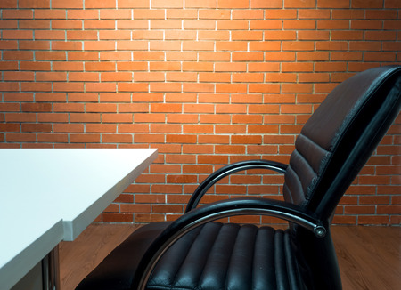 Workplace office wall lightの写真素材