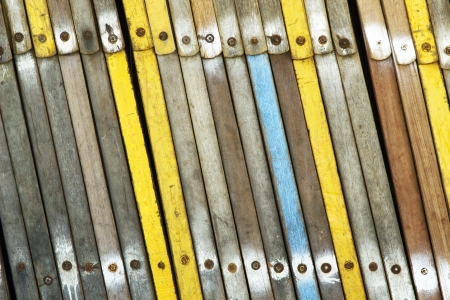 Cot is a beach set  After useの写真素材