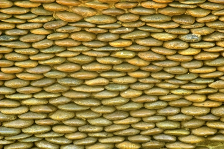 Small stone By a beautiful stone garden decorの写真素材