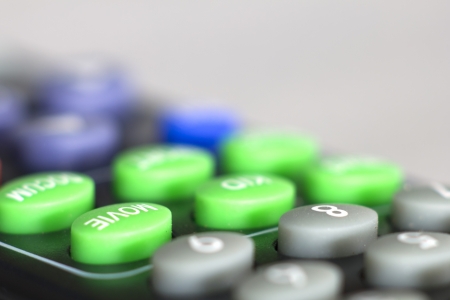 remote control tv dvd and many others widespreadの写真素材