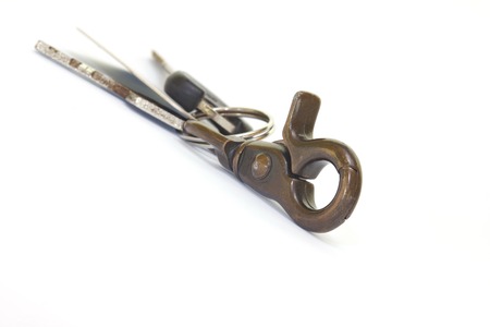 Key hanger to hang them, do not forget safety.の写真素材