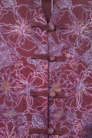 Thailand is made of hand-woven cotton fabric. Are most commonly used in the Northeast of Thailand.の写真素材