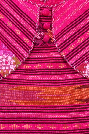 Thailand is made of hand-woven cotton fabric. Are most commonly used in the Northeast of Thailand.の写真素材