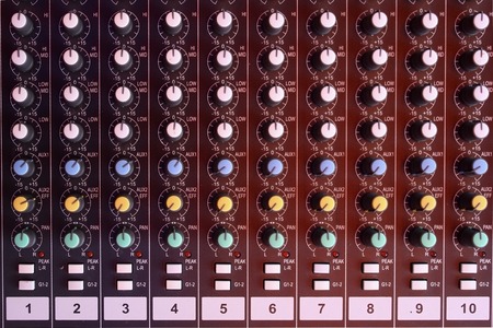 Mixing music and songs. The melodious sound is requiredの写真素材