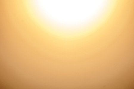 Sunrise in the fog. I could not see anythingの写真素材