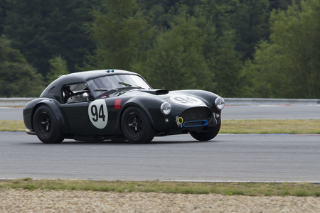 old car in full speedの写真素材