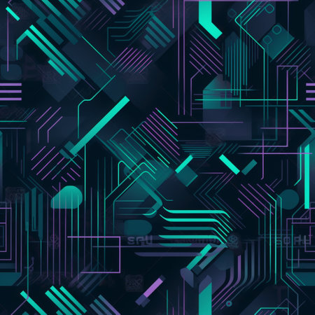 Abstract technology background. Circuit board. Vector illustration. Eps 10.の素材