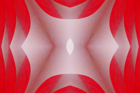 A digitally generated image using a set of algorithms on an original photo creating lines  and shpes not unlike alien images. の写真素材