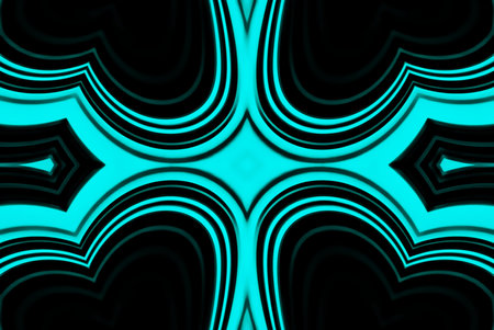 A digitally generated image using a set of algorithms on an original photo creating fine lines...
