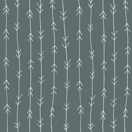 Alternating Lines of Arrows Going Up and Downの写真素材
