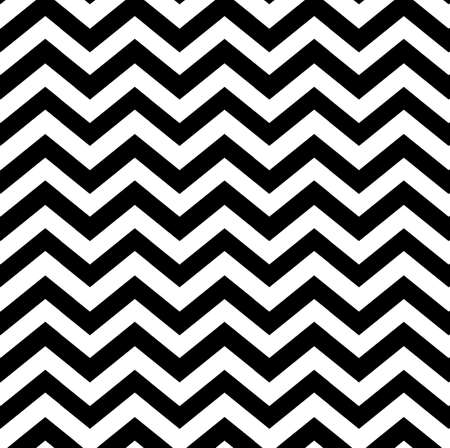Simple Black and White Chevron Zig Zag Patternの写真素材