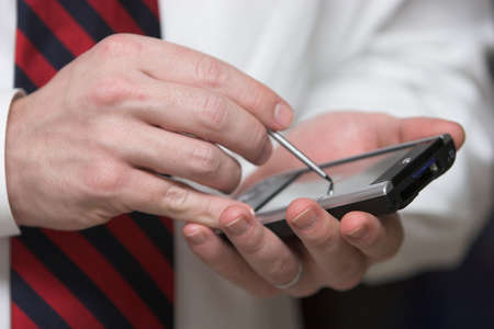 PDA and Businessの写真素材