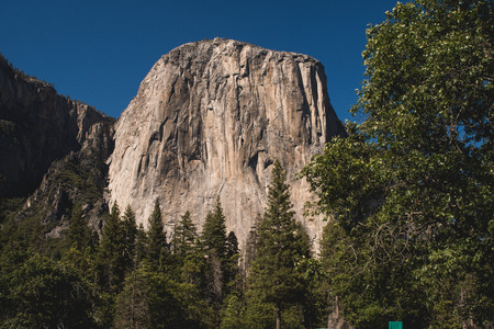 El Capitan Yosemite National Parkの写真素材