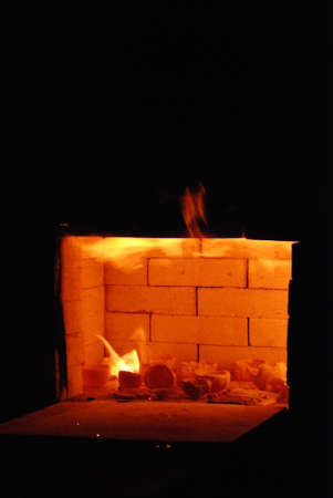 Pottery kilnの写真素材