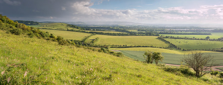 British landscape in a stormy dayの写真素材