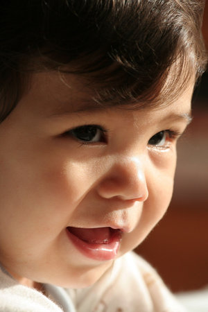 Handsome Baby Boy Smiling